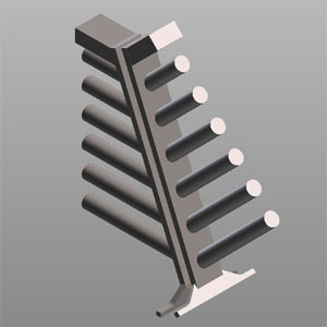 Versoleil® SunShade - Outrigger System - for Curtain Wall - Kawneer Canada